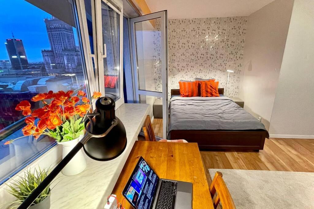 ワルシャワOrange Metro Fast Wifi 1Gbs Big Tv Hbo Appletvアパートメント エクステリア 写真