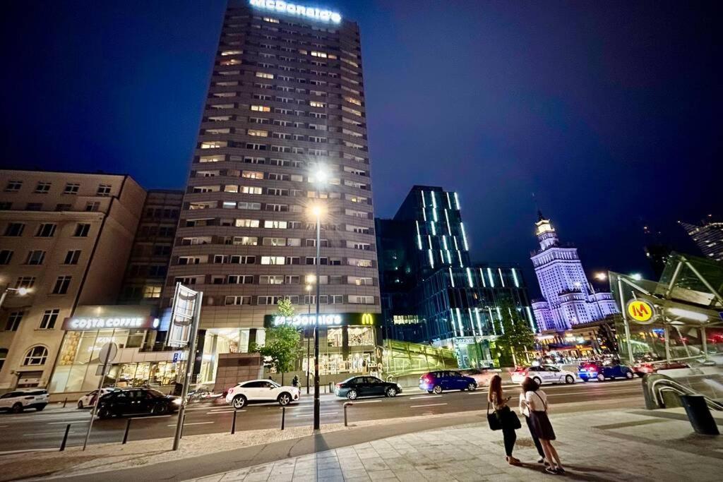 ワルシャワOrange Metro Fast Wifi 1Gbs Big Tv Hbo Appletvアパートメント エクステリア 写真